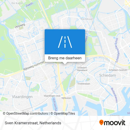 Sven Kramerstraat kaart