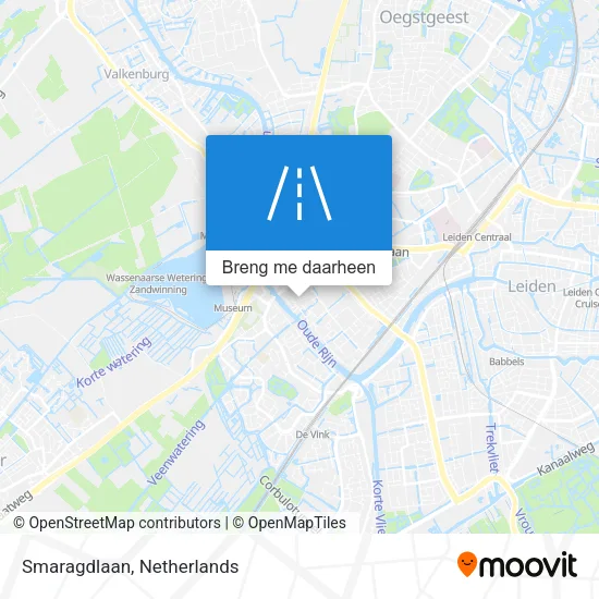 Smaragdlaan kaart