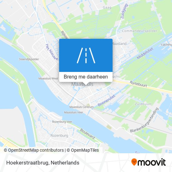 Hoekerstraatbrug kaart