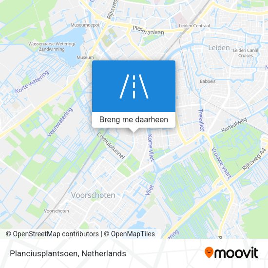 Planciusplantsoen kaart