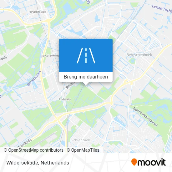 Wildersekade kaart