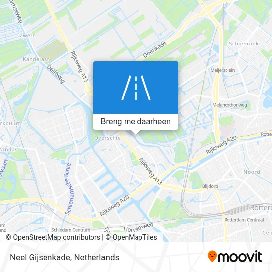 Neel Gijsenkade kaart