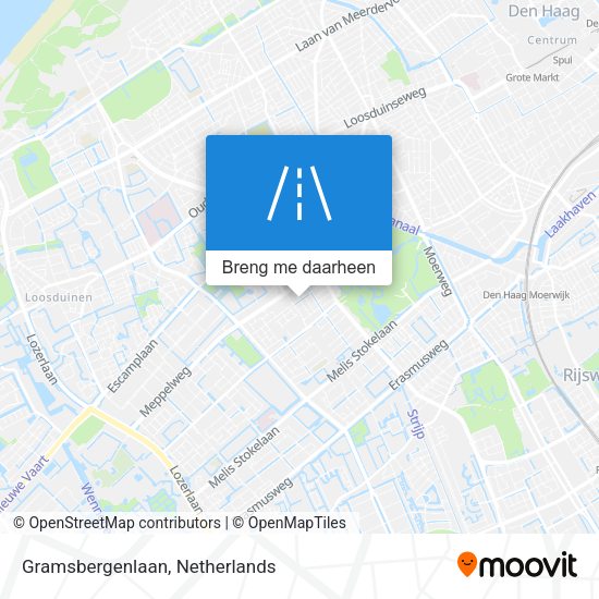 Gramsbergenlaan kaart