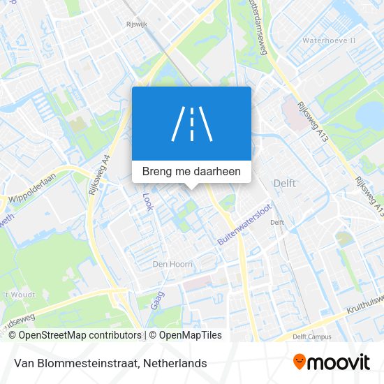 Van Blommesteinstraat kaart