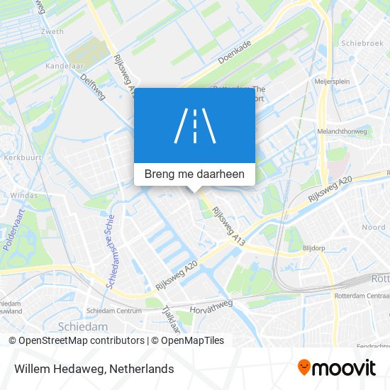 Willem Hedaweg kaart