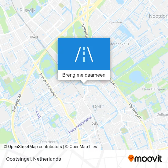 Oostsingel kaart