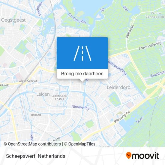 Scheepswerf kaart