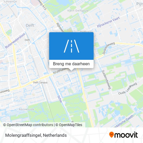 Molengraaffsingel kaart