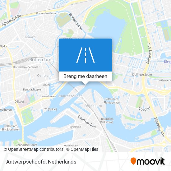 Antwerpsehoofd kaart