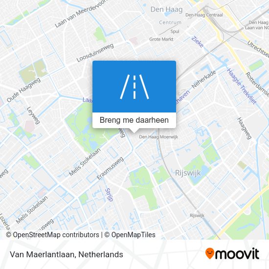 Van Maerlantlaan kaart