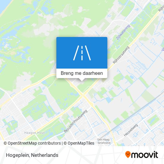 Hogeplein kaart