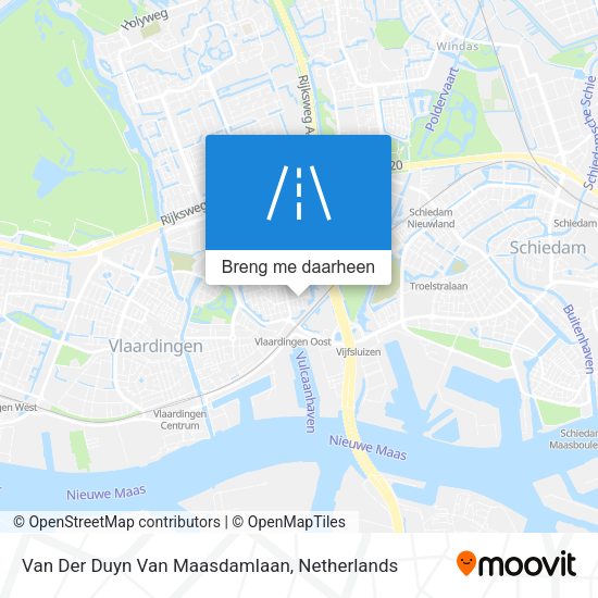 Van Der Duyn Van Maasdamlaan kaart