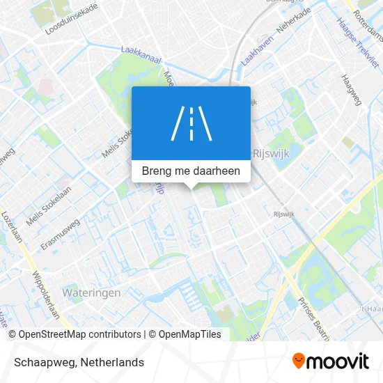 Schaapweg kaart