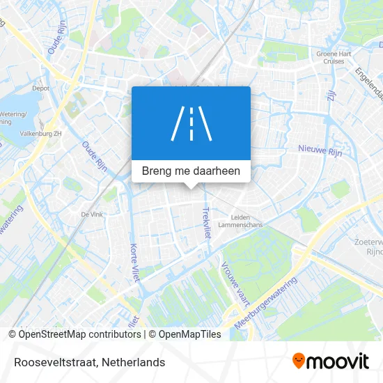 Rooseveltstraat kaart