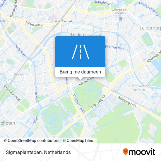 Sigmaplantsoen kaart