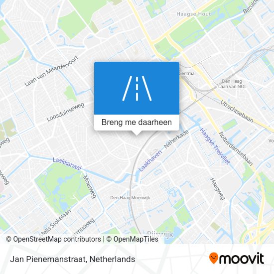 Jan Pienemanstraat kaart
