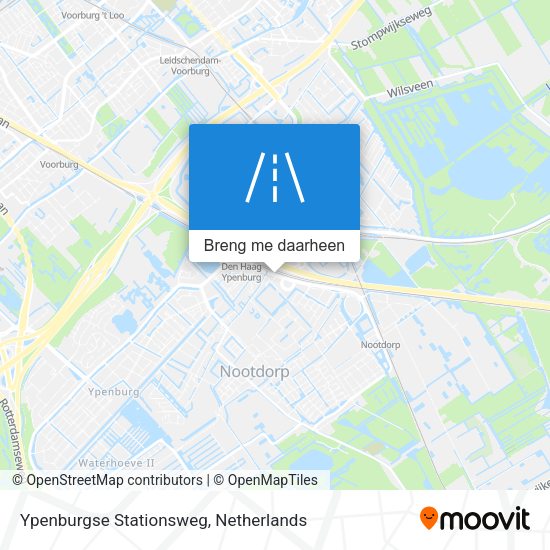 Ypenburgse Stationsweg kaart