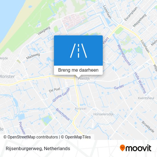 Rijsenburgerweg kaart