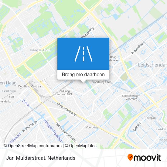 Jan Mulderstraat kaart