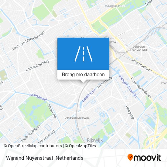 Wijnand Nuyenstraat kaart