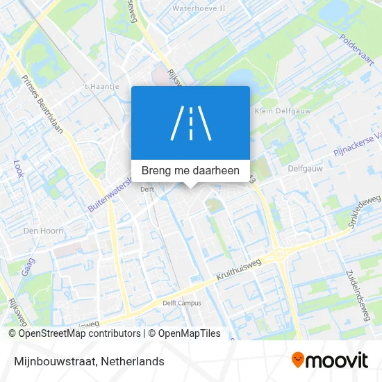 Mijnbouwstraat kaart