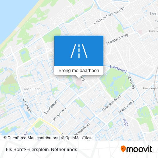 Els Borst-Eilersplein kaart