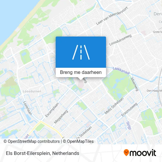 Els Borst-Eilersplein kaart