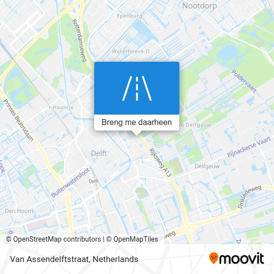 Van Assendelftstraat kaart