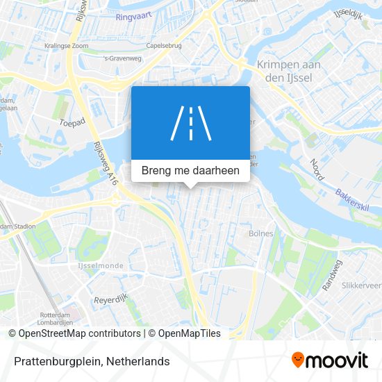 Prattenburgplein kaart
