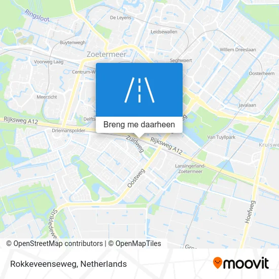 Rokkeveenseweg kaart