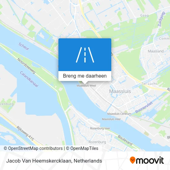 Jacob Van Heemskercklaan kaart