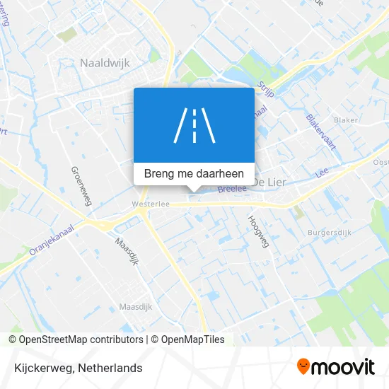 Kijckerweg kaart