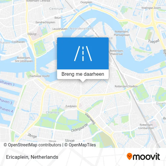 Ericaplein kaart