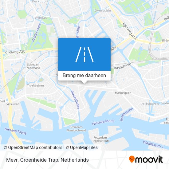 Mevr. Groenheide Trap kaart