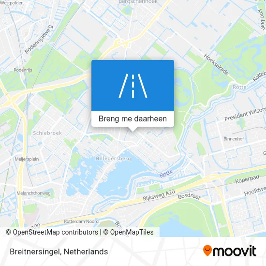Breitnersingel kaart