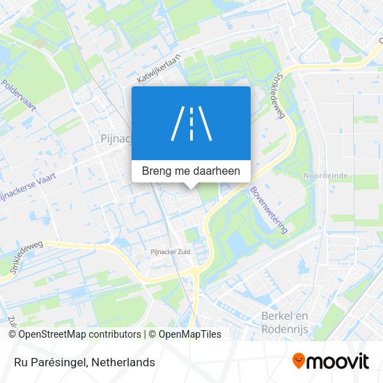 Ru Parésingel kaart