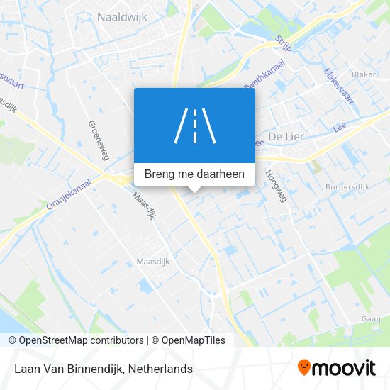 Laan Van Binnendijk kaart