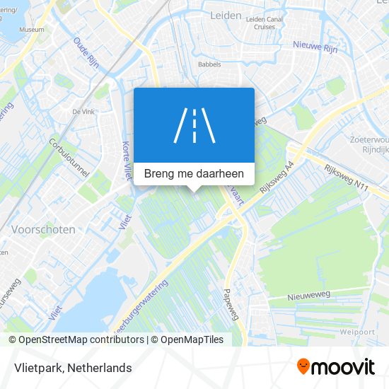 Vlietpark kaart