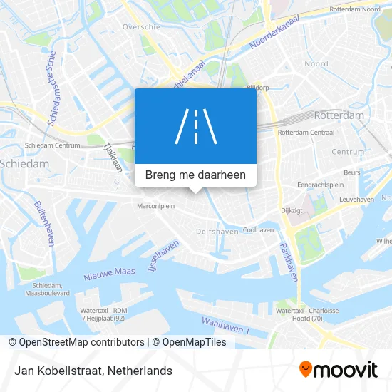 Jan Kobellstraat kaart