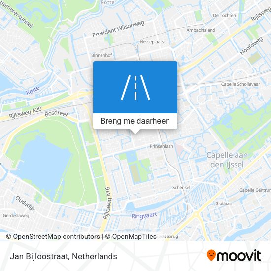 Jan Bijloostraat kaart