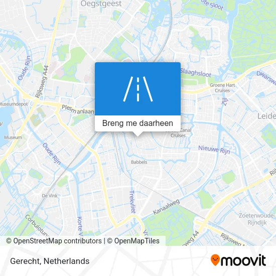 Gerecht kaart