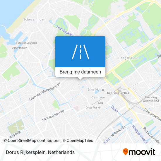 Dorus Rijkersplein kaart