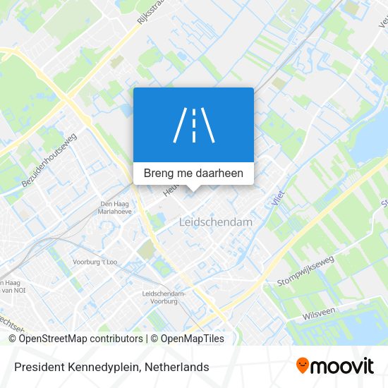 President Kennedyplein kaart