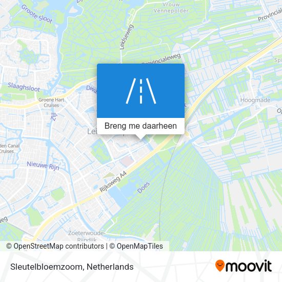 Sleutelbloemzoom kaart