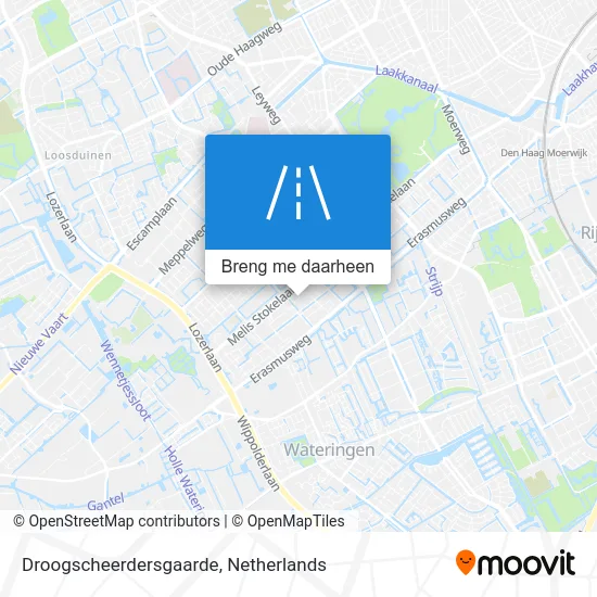 Droogscheerdersgaarde kaart