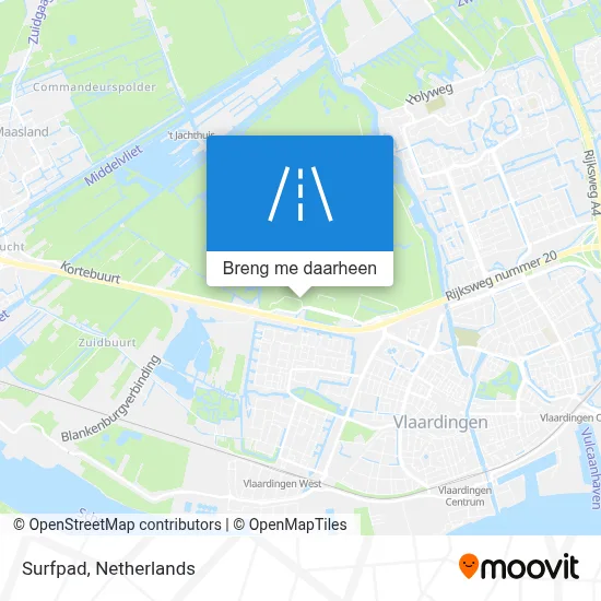 Surfpad kaart