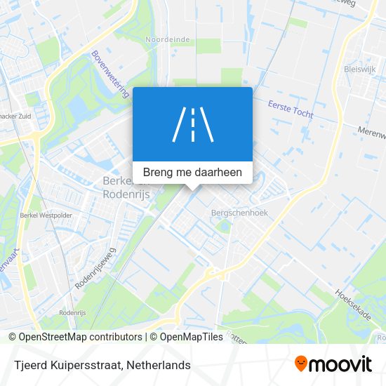 Tjeerd Kuipersstraat kaart