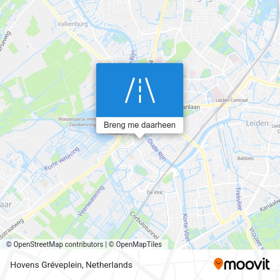 Hovens Gréveplein kaart