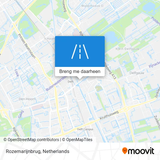 Rozemarijnbrug kaart