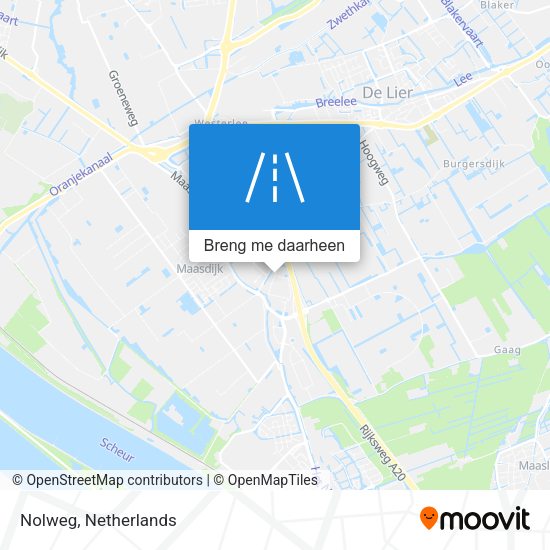 Nolweg kaart